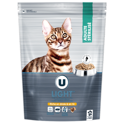 Croquettes Premium Pour Chat Sterilise Light Dinde Riz U Sac 1 5kg Super U Hyper U U Express