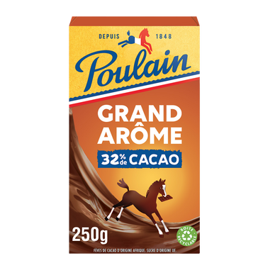 Chocolat en poudre grand arôme, Poulain (250 g)  La Belle Vie : Courses en  Ligne - Livraison à Domicile