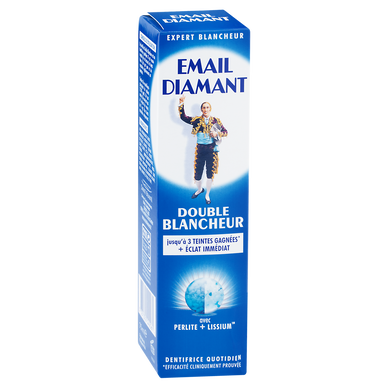 Email Diamant Dentifrice Double Blancheur Tube 75ml