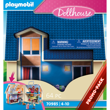 PLAYMOBIL La maison traditionnelle - Maison transportable - 5167 - Dès4 ans  - Super U, Hyper U, U Express 