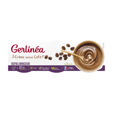 Gerlinéa - Coupelle Crème Repas Minceur - Substitut de Repas