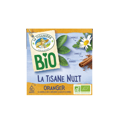 La Tisane Nuit Bio - Vanille - La Tisanière