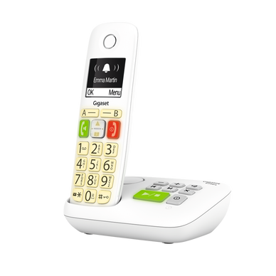 GIGASET E290 A Blanc Téléphone sans fil avec répondeur - Larges