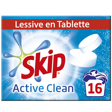 Lessive Poudre Active Clean SKIP