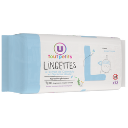 Lingettes Classiques Pour Bebe Tout Petits U X72 Super U Hyper U U Express