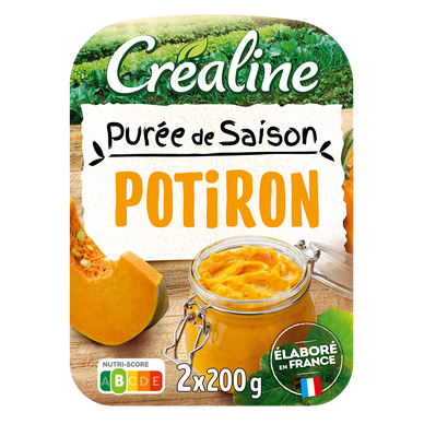 Purée de marron et pointe de crème fraîche CREALINE : la barquette de 360g  à Prix Carrefour