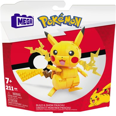 MEGA - Figurine articulée Pikachu Medium - Dès 7 ans - Super U, Hyper U, U  Express 