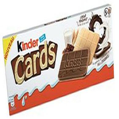 Kinder Cards, le tout premier biscuit Kinder