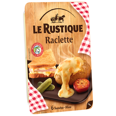 Fromage à Raclette en tranche LE RUSTIQUE, 140g - Super U, Hyper U, U  Express 