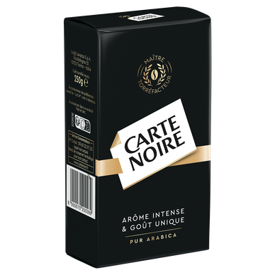 Café moulu CARTE NOIRE Pur Arabica - 3x250g - Super U, Hyper U, U