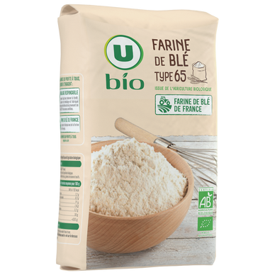 Farine de blé T65 bio - U - 1 kg