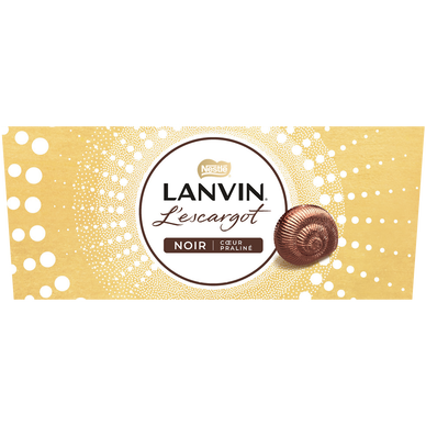Escargots en chocolat au lait Lanvin 164g sur