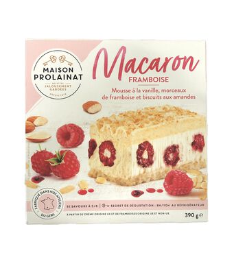 Macaron Framboise individuel – Maison Bécam