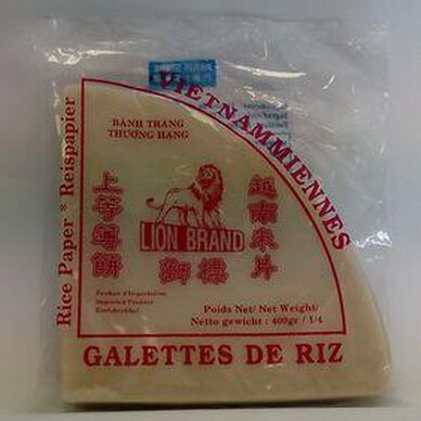 Galette de riz pour nems - - 400 g